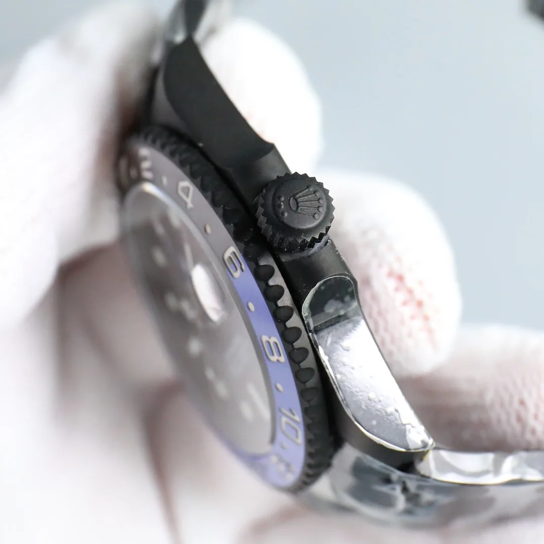 Superclone Rolex 116710BLNR-DLC GMT-Master – echtes Produktfoto 5