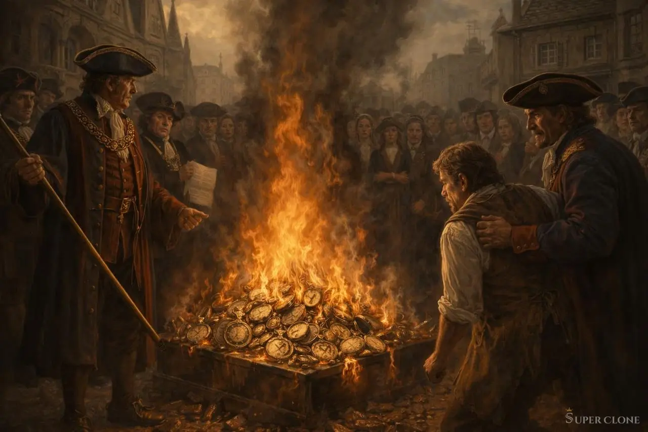 Der Beginn der Täuschung: Uhrmacher in den 1750er Jahren fälschen englische Taschenuhren – die Rebellion der Fälscher in der Replika-Geschichte