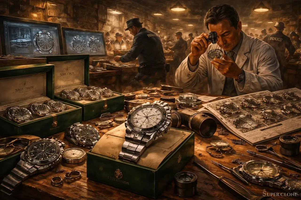 Die Ära der Superclones: Von den 1980er Jahren bis heute – High-Tech Replika-Uhren mit CNC-Maschinen, 3D-Druck und perfekten Klon-Werken in der modernen Schattenindustrie