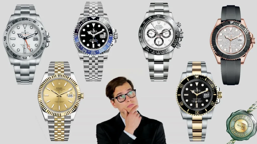 Super Clone Rolex Modelle Kollektion