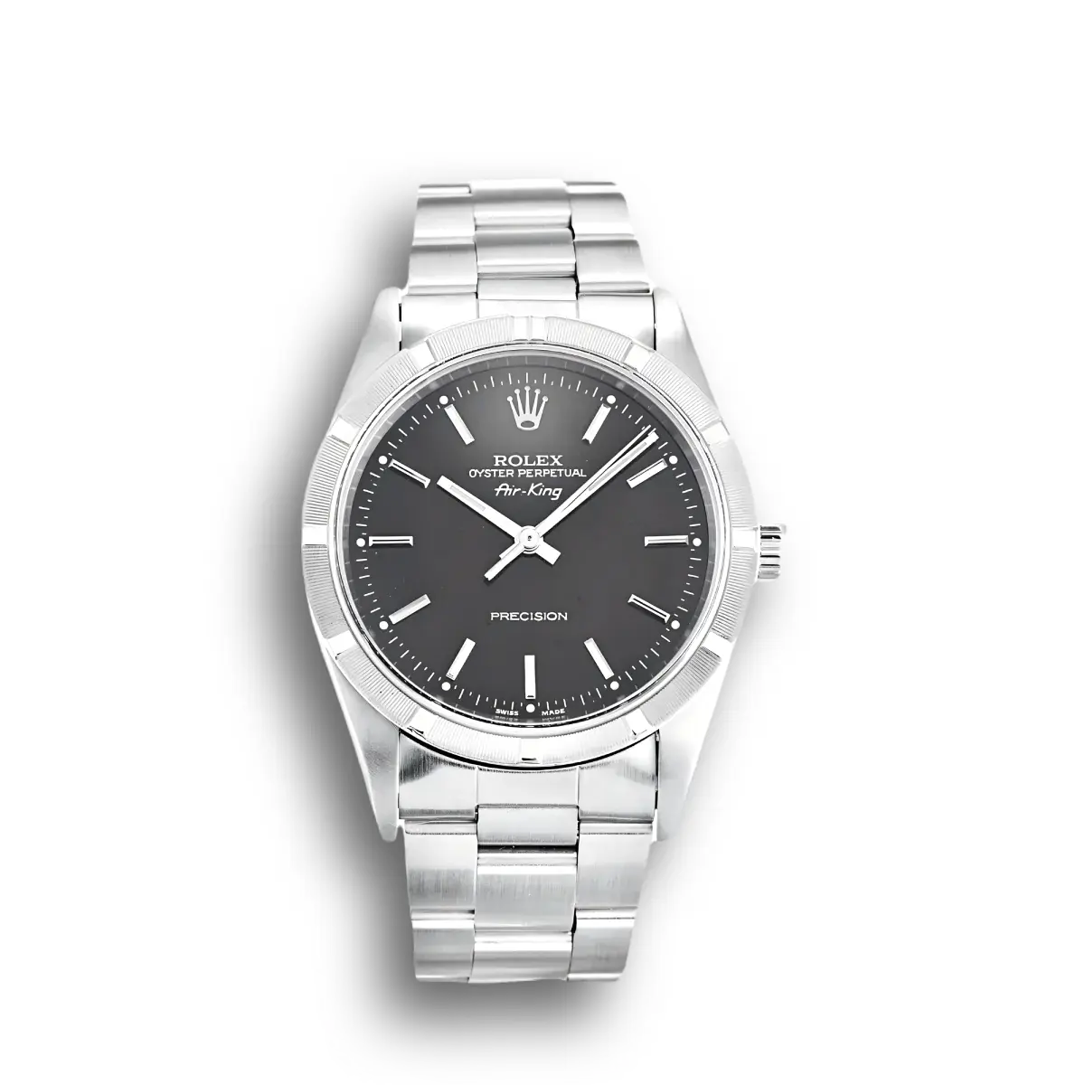 Rolex Air-King 34mm Schwarz Zifferblatt – Ref. 14010