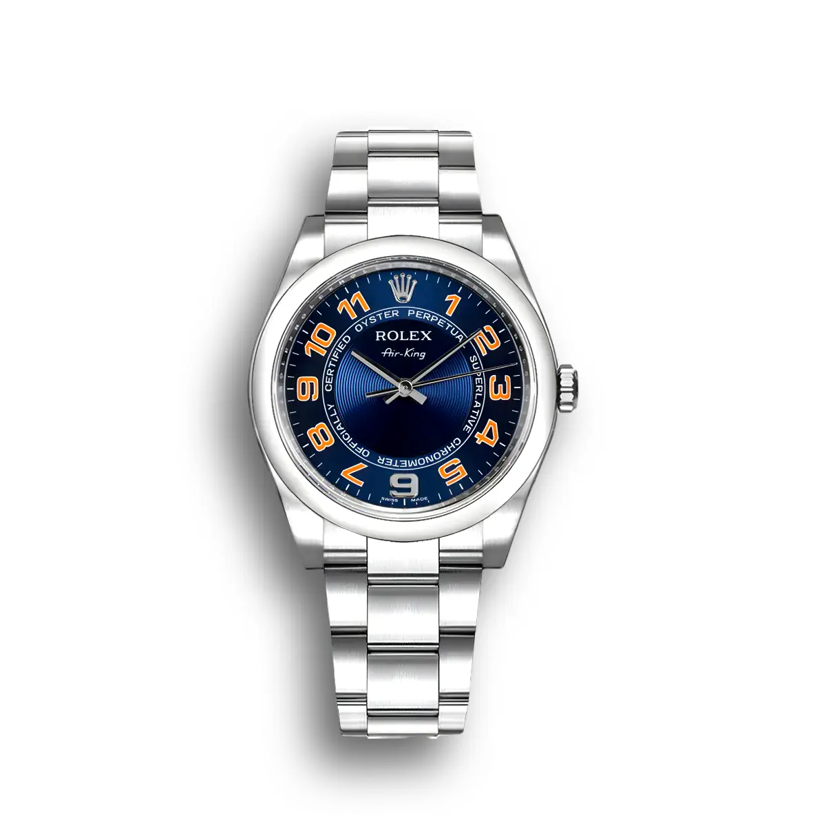 Rolex Air-King 34mm Blau Zifferblatt – Ref. 114200