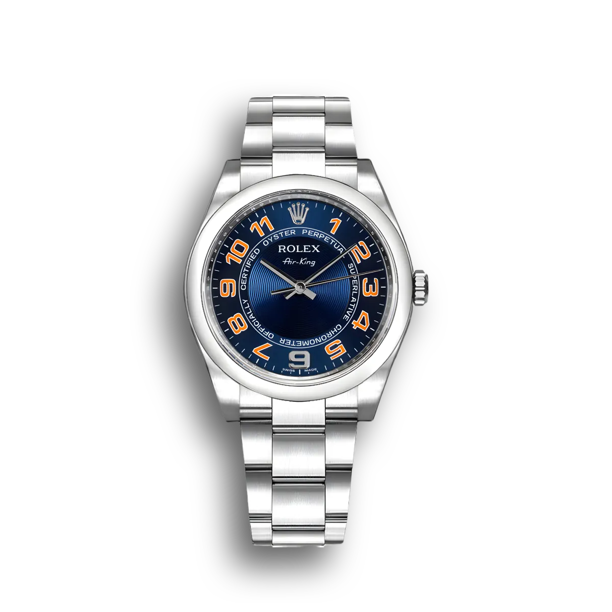 Rolex Air-King 34mm Blau Zifferblatt – Ref. 114200