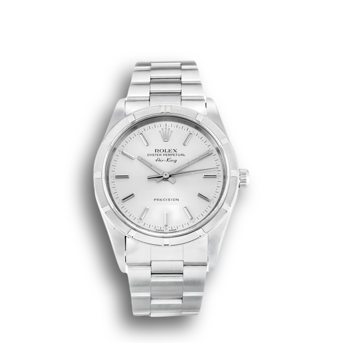 Rolex Air-King 34mm Silber Zifferblatt – Ref. 14010M