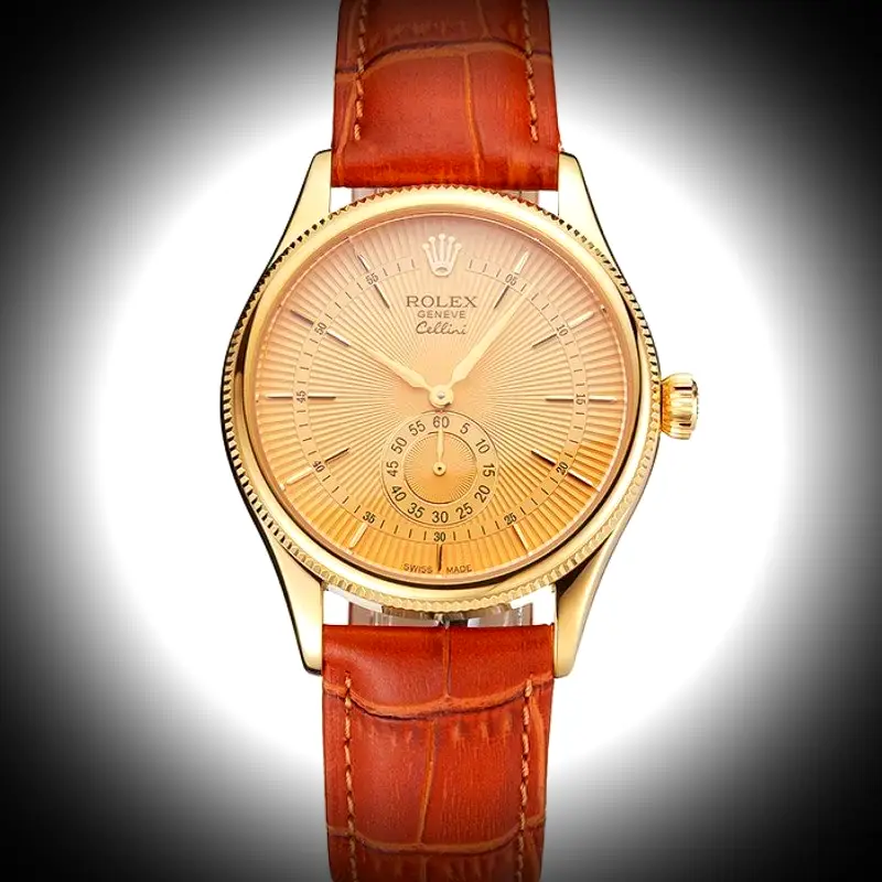 Rolex Cellini 38mm Gold Zifferblatt Rep016789