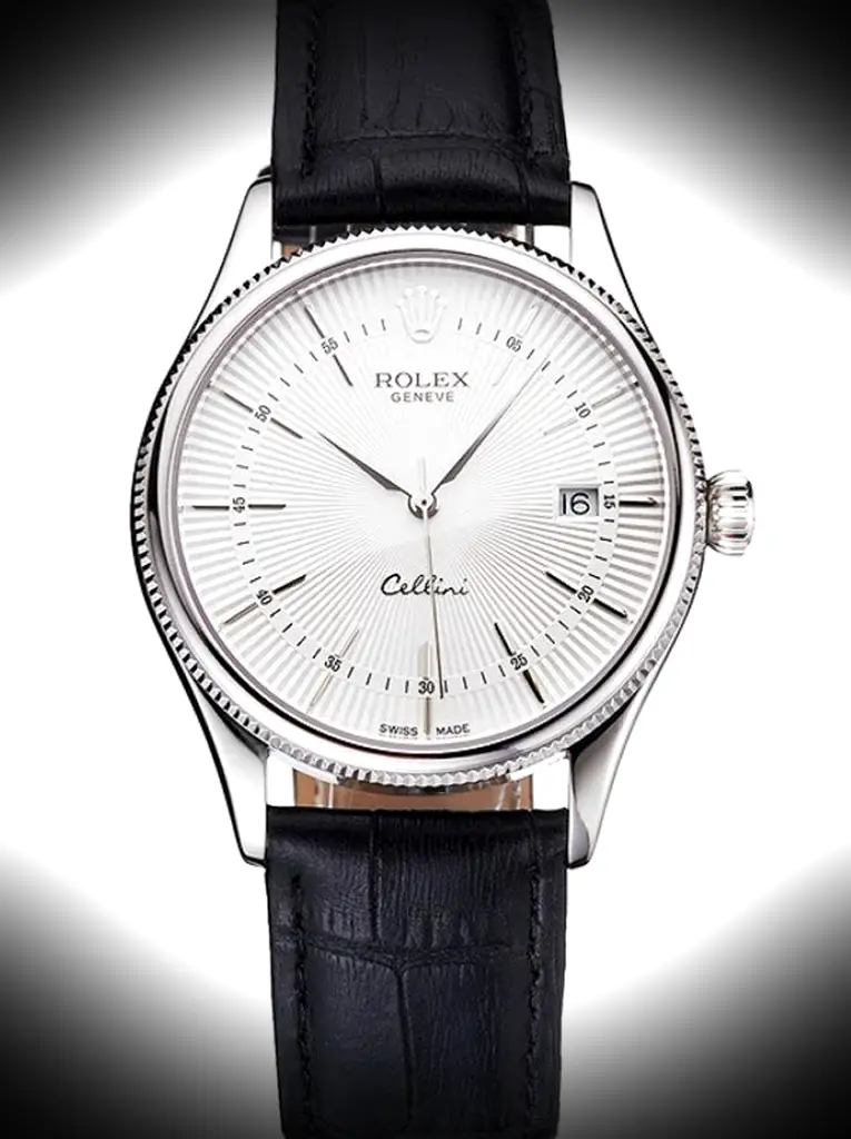 Rolex Cellini 38mm Weiß Zifferblatt Rep016802