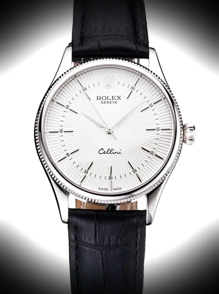 Rolex Cellini 38mm Weiß Zifferblatt Rep016805