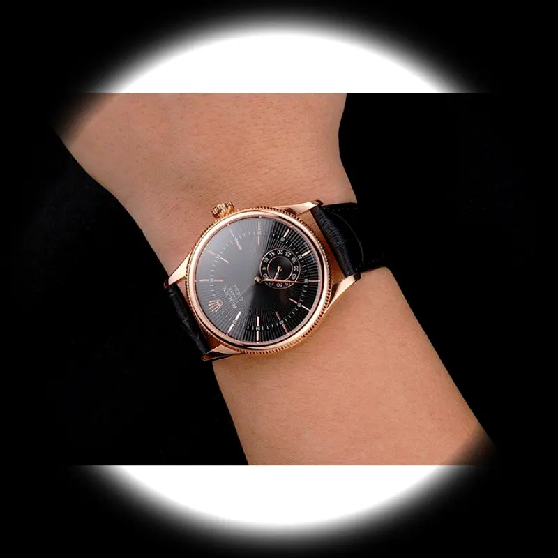 Cellini REP016792 Superclone Zifferblatt in schwarz — Schrägansicht