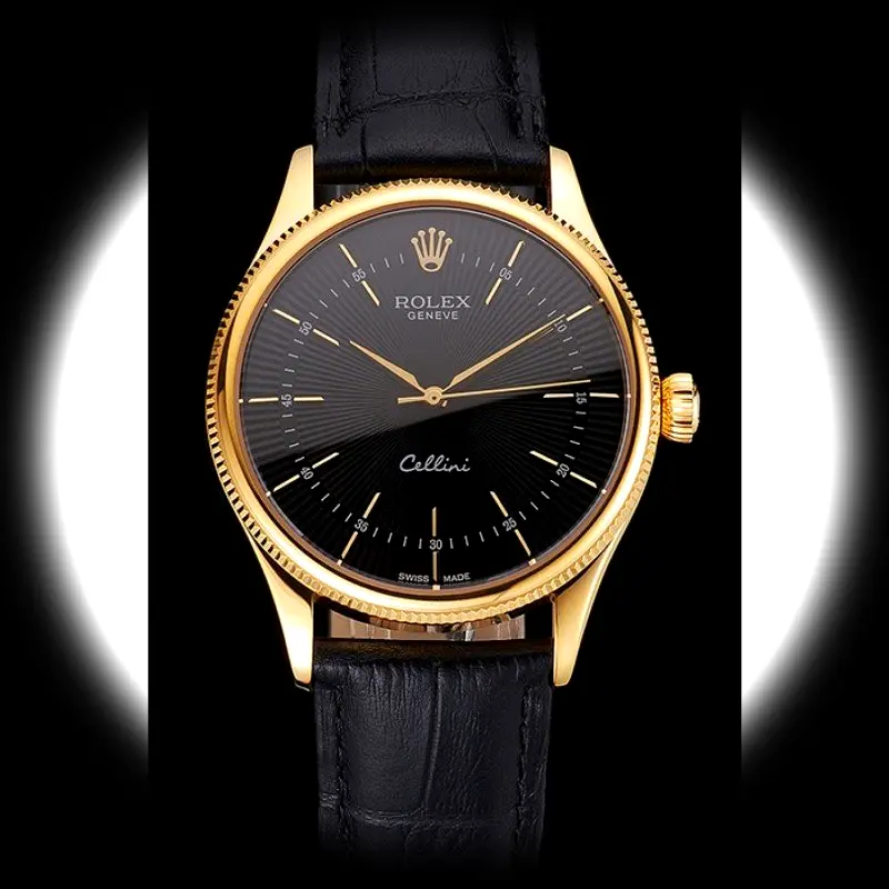 Rolex Cellini REP016803 Superclone 38mm — Zifferblatt-Nahaufnahme