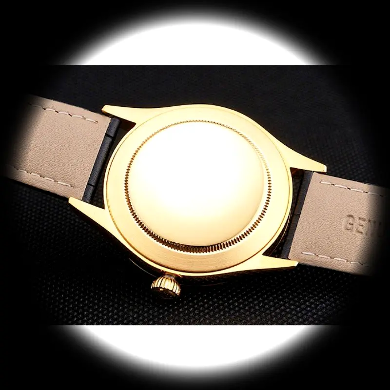 Rolex Cellini REP016814 Schweizer Replica 38mm — Krone und Gehäuse Detail