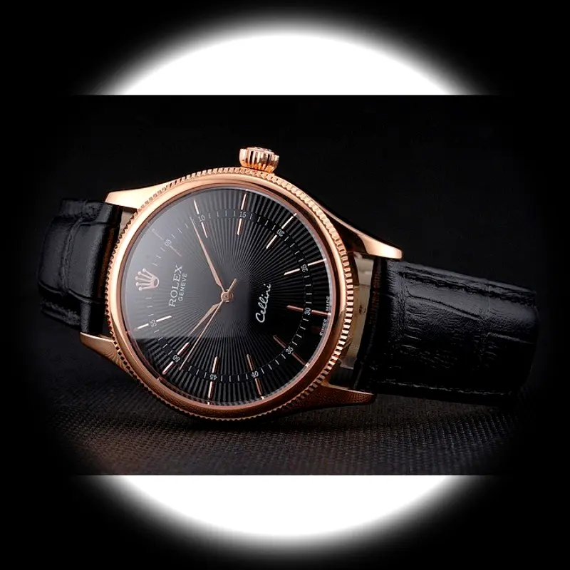 Rolex Cellini REP016815 Schweizer Klon 38mm — Handgelenksaufnahme