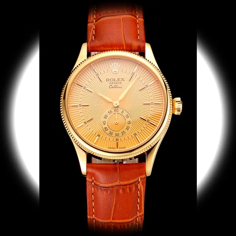 Cellini REP016789 Schweizer Replica 38mm — Zifferblatt-Nahaufnahme