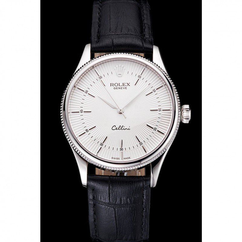 Rolex Cellini REP016805 Nachbau 38mm — Zifferblatt-Nahaufnahme