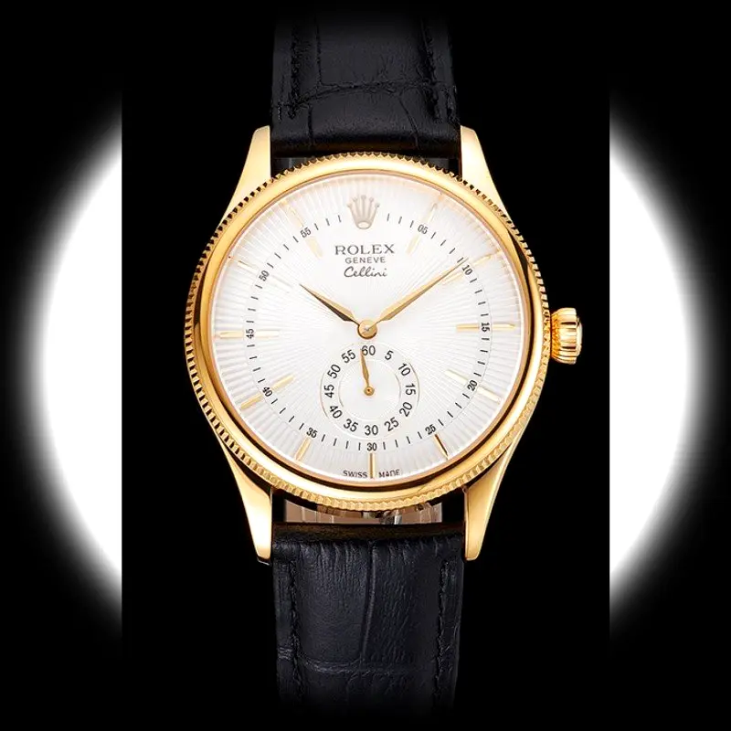 Rolex Cellini REP016810 Schweizer Replica 38mm — Zifferblatt-Nahaufnahme