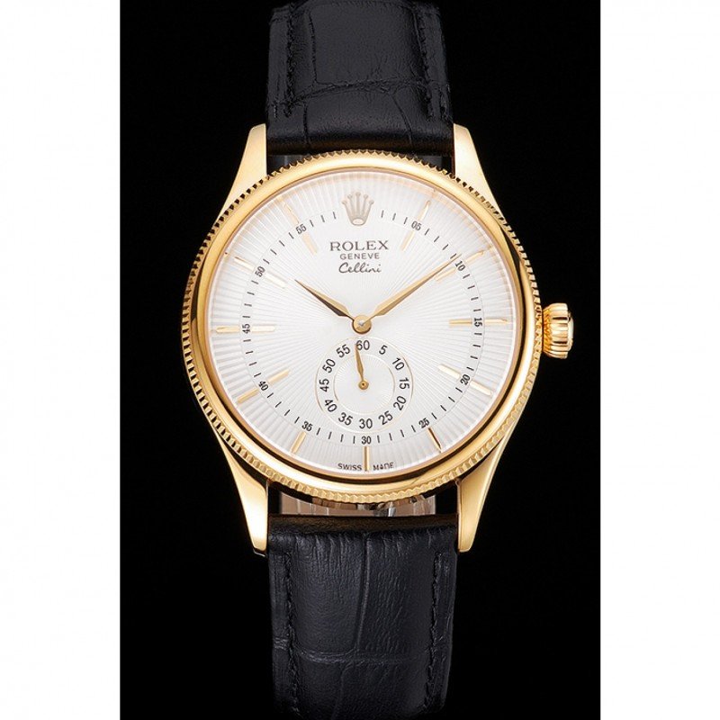 Rolex Cellini REP016810 Super Clone Replica 38mm — Zifferblatt-Nahaufnahme