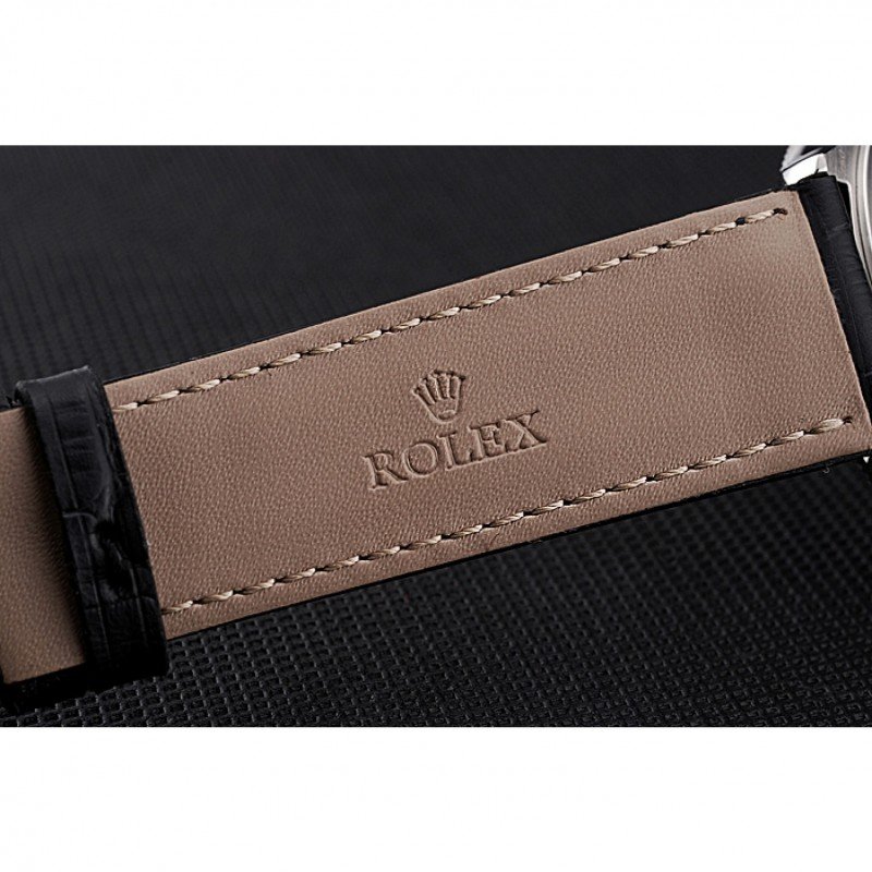 Rolex Cellini 622653 Nachbau Zifferblatt in weiß — Lünette-Makro