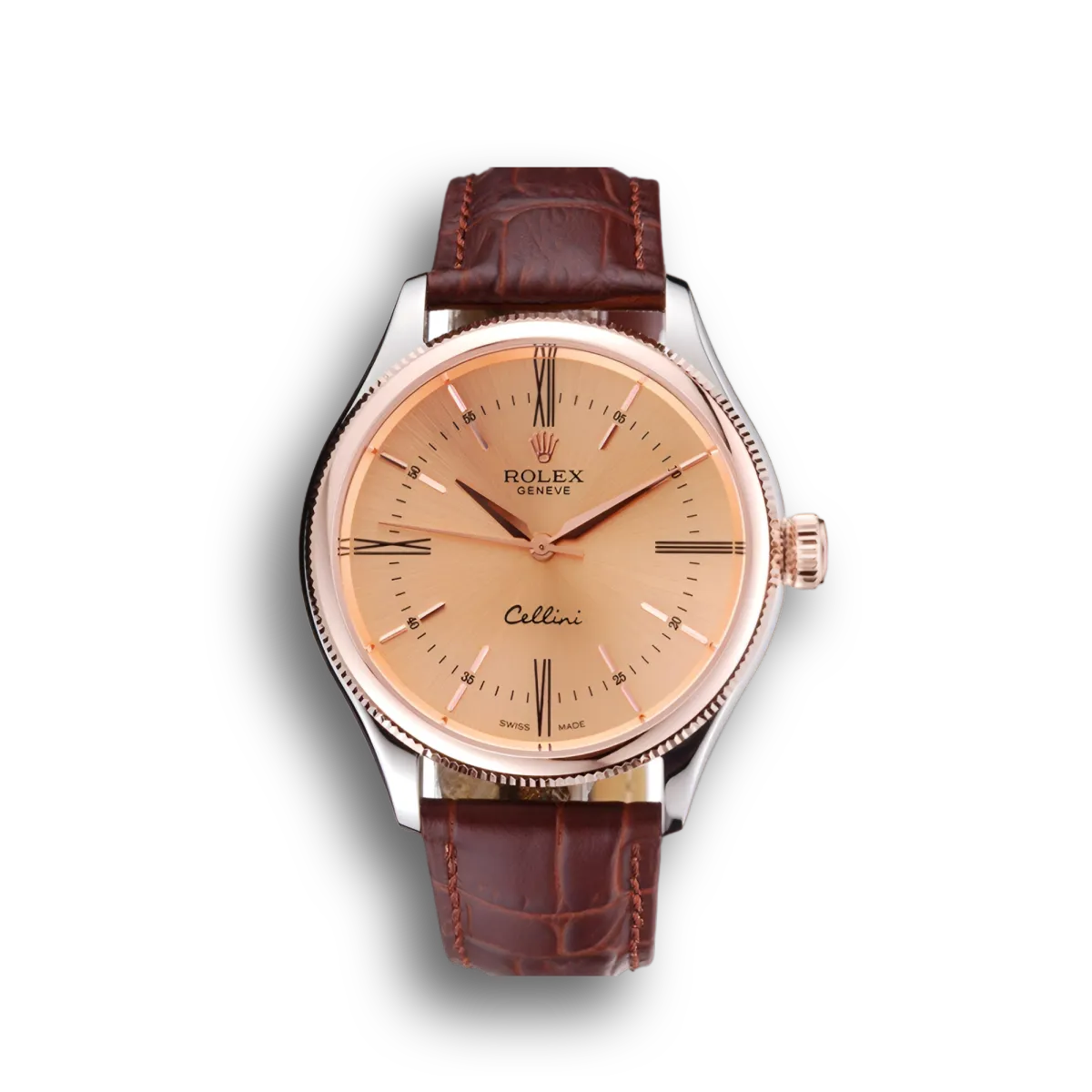 Rolex Cellini 40mm Orange Zifferblatt – Ref. 622840