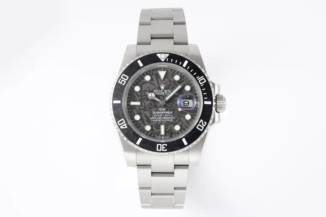 Rolex Submariner 116610LN Super Clone Replica 40mm — Zifferblatt-Nahaufnahme