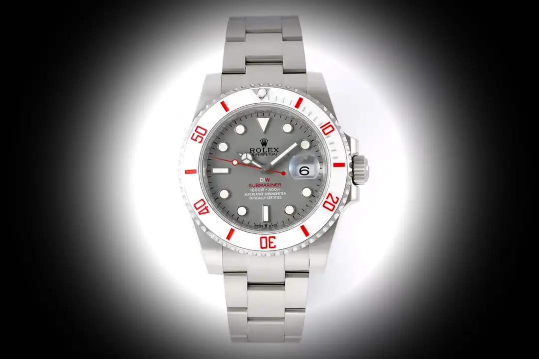 Rolex Submariner 116610LN Superclone 40mm — Zifferblatt-Nahaufnahme