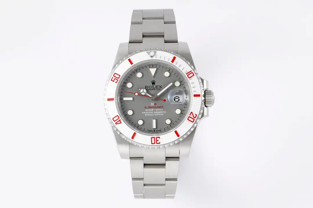 Rolex Submariner 116610LN Klon 40mm — Zifferblatt-Nahaufnahme