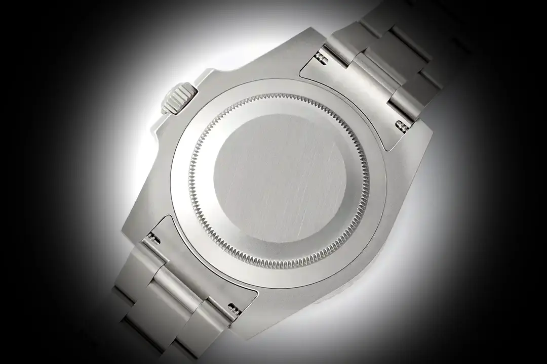 Rolex Submariner 116610LN Superclone Zifferblatt in jupiter-schwarz — Schrägansicht