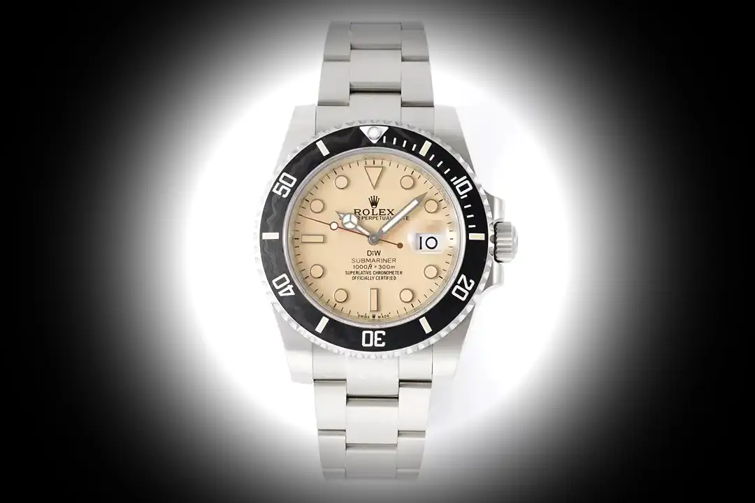 Rolex Submariner 116610LN Schweizer Klon 40mm — Zifferblatt-Nahaufnahme