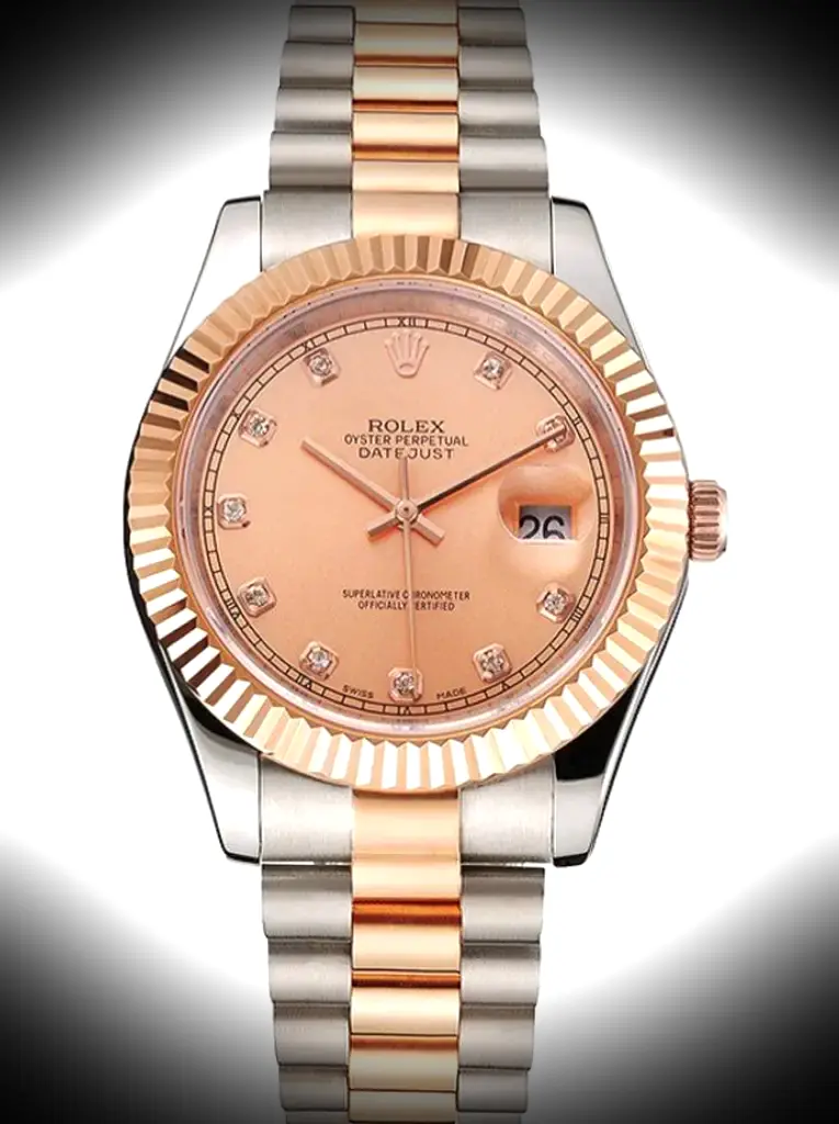 Rolex Datejust 41mm Roségold Zifferblatt Rep016816