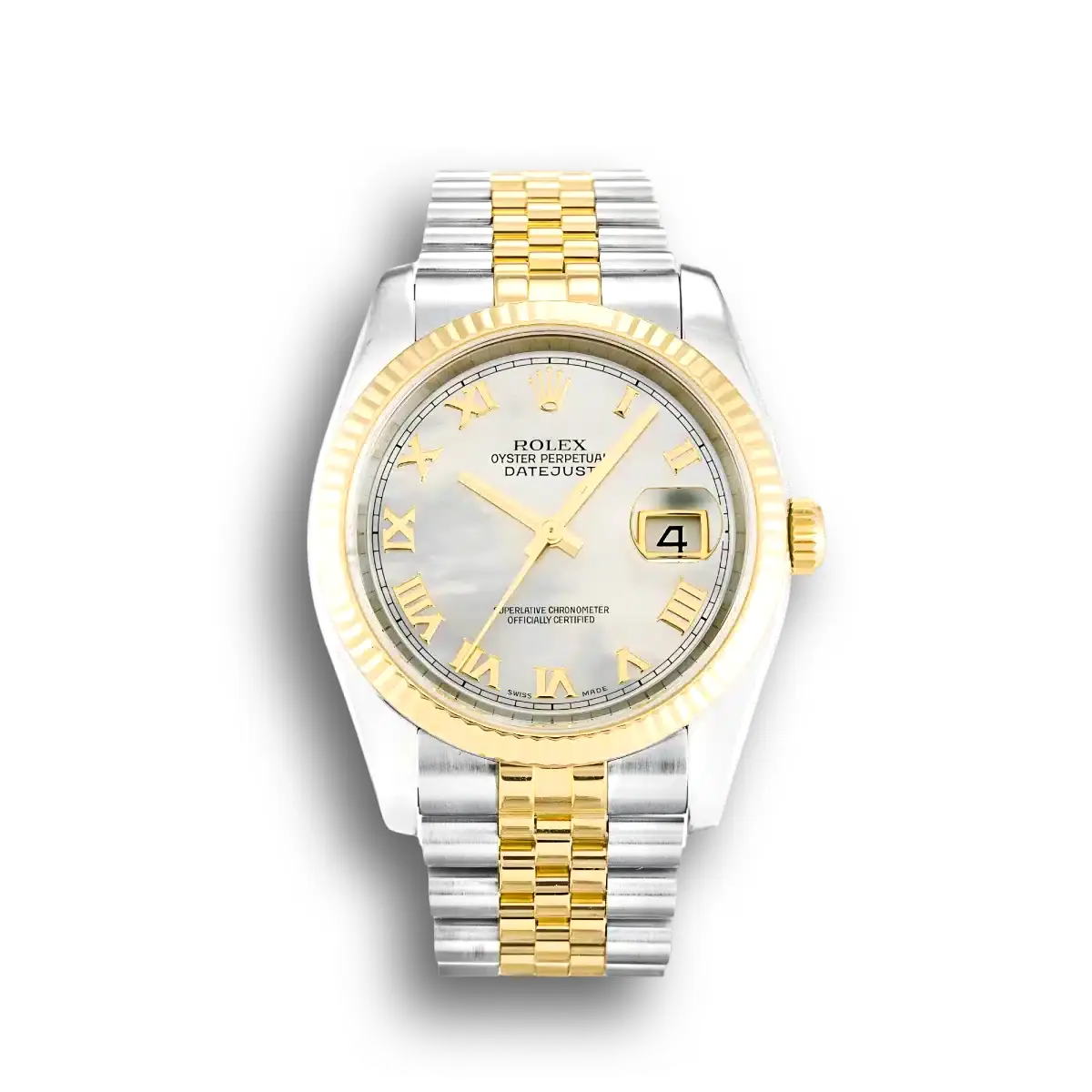 Rolex Datejust 116233 - 36mm White Mother of Pearl