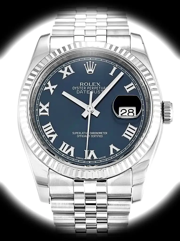 Datejust 116234 1:1 Super Clone 36mm — Zifferblatt-Nahaufnahme