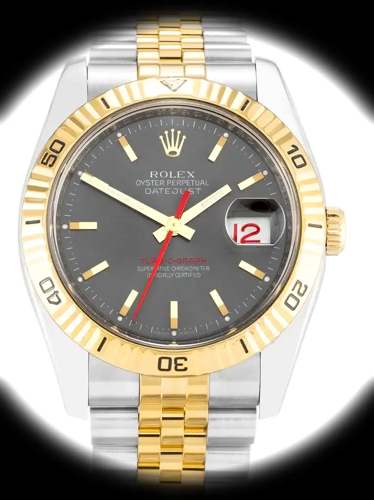 Rolex Datejust 116263 1:1 Super Clone 36mm — Zifferblatt-Nahaufnahme