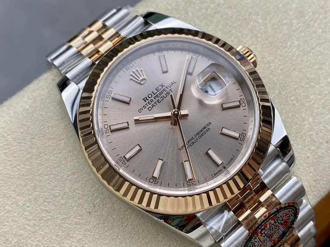 Rolex Datejust 116333 Nachbau — Seitenprofil