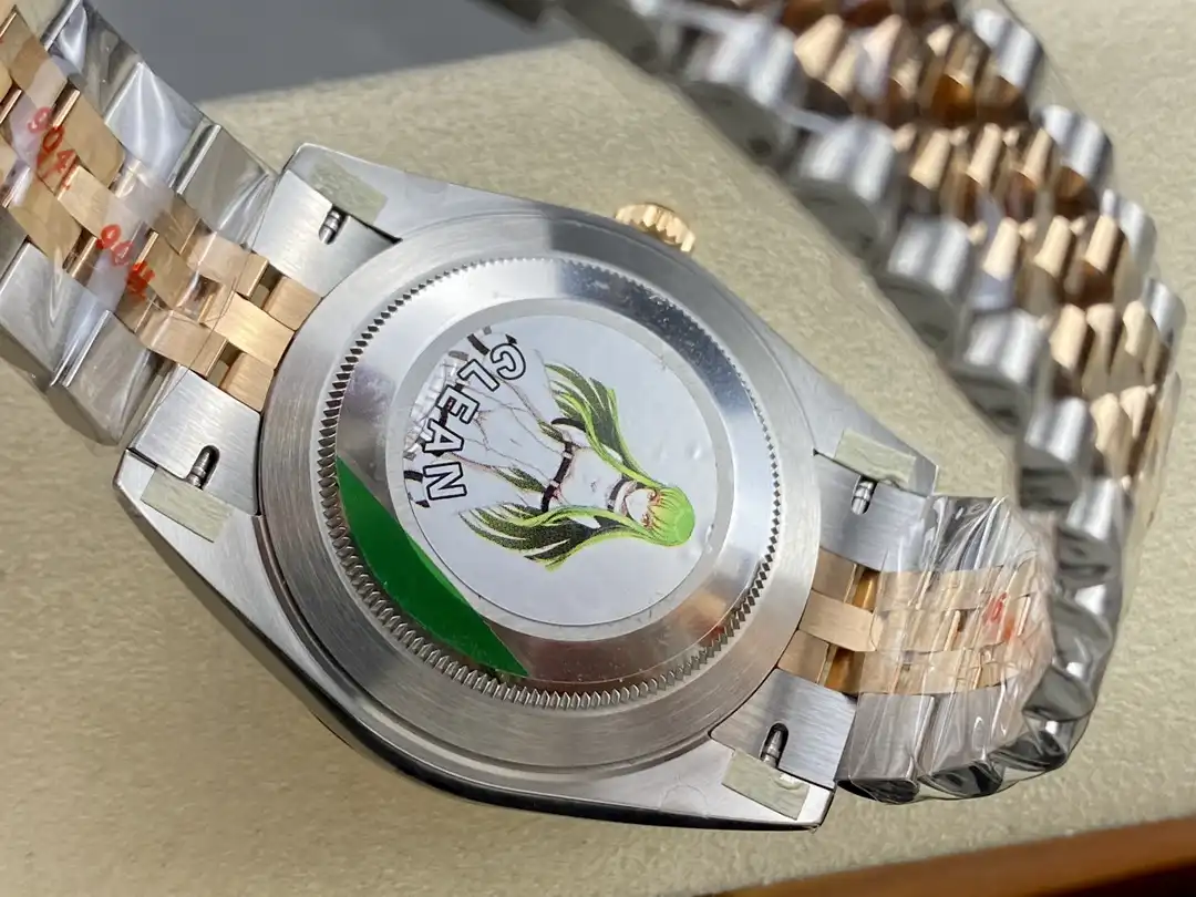 Datejust 116333 Nachbau 41mm — Krone und Gehäuse Detail