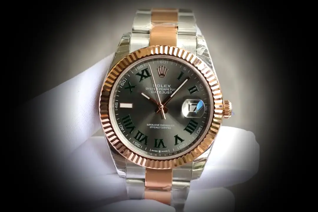 Rolex Datejust 126331 Superclone 36mm — Zifferblatt-Nahaufnahme