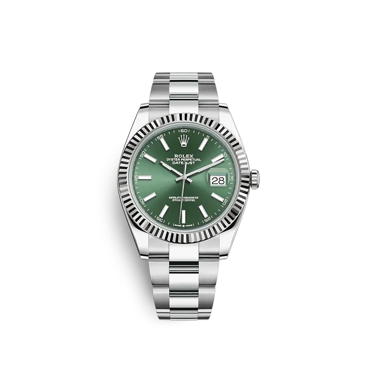 Rolex Datejust 126334 41mm Mint-Zifferblatt Jubilee Uhr