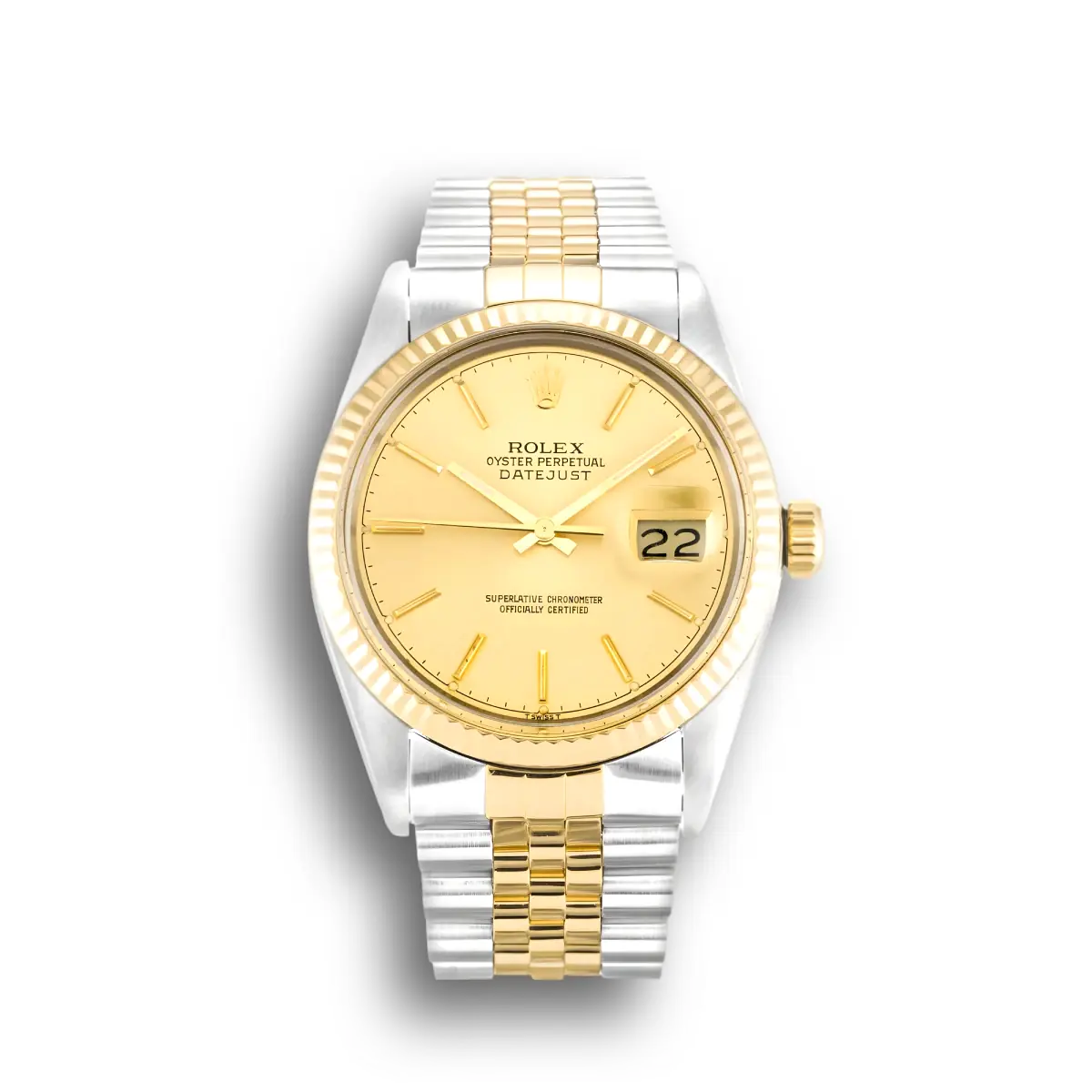 Rolex Datejust 16013 - 36mm Champagner Zifferblatt Bicolor