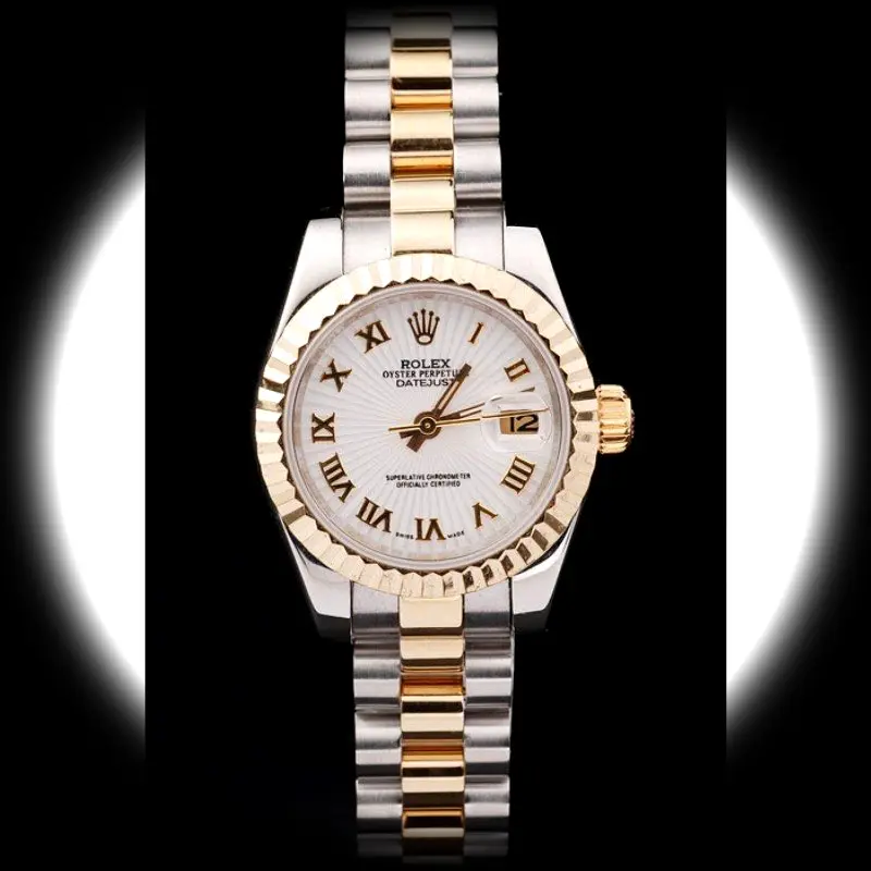 Lady-Datejust SRL104 Schweizer Klon 26mm — Zifferblatt-Nahaufnahme
