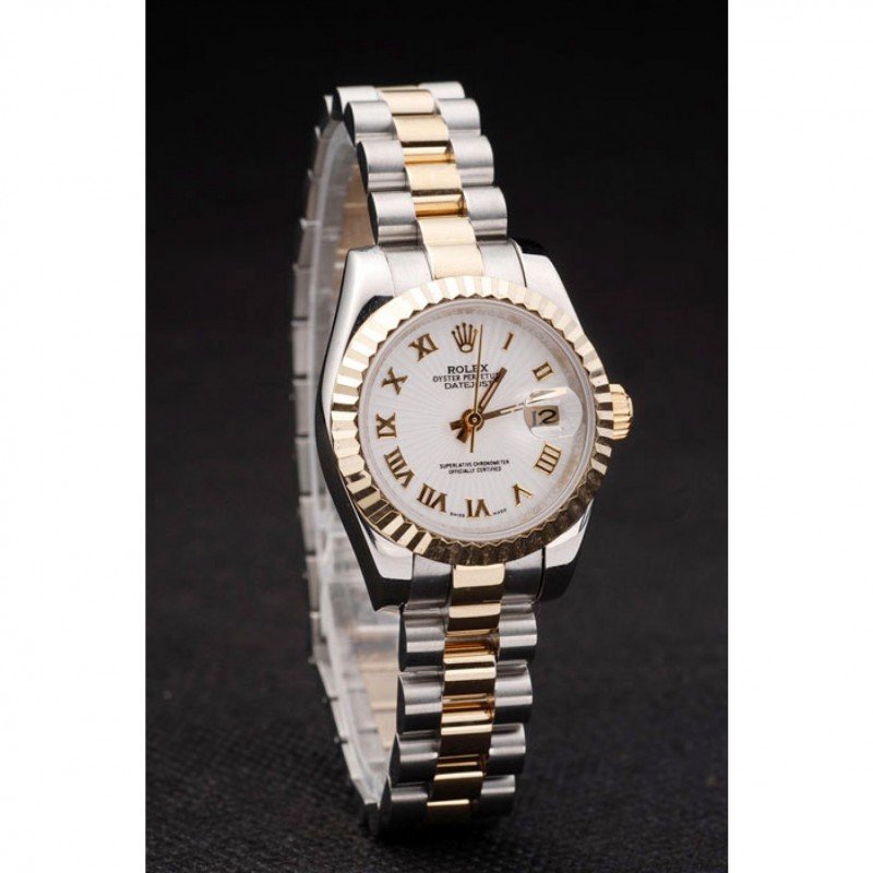 Rolex Lady-Datejust SRL104 Nachbau — Seitenprofil