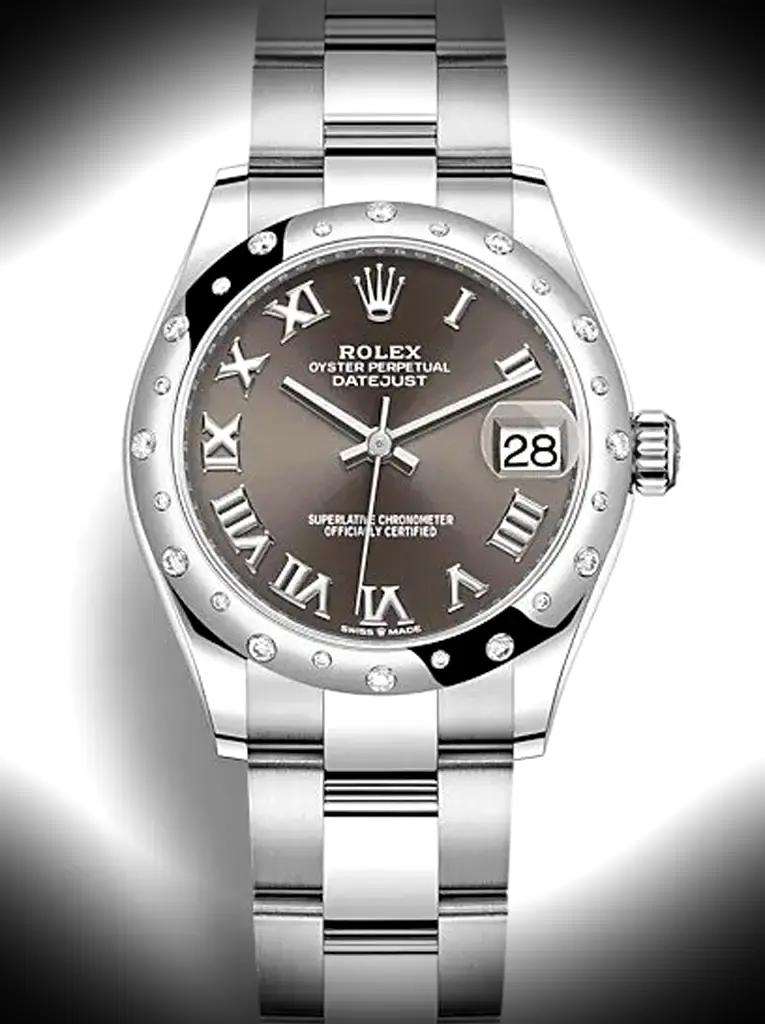 Rolex Datejust 31mm Dark Grau Zifferblatt 278344rbr