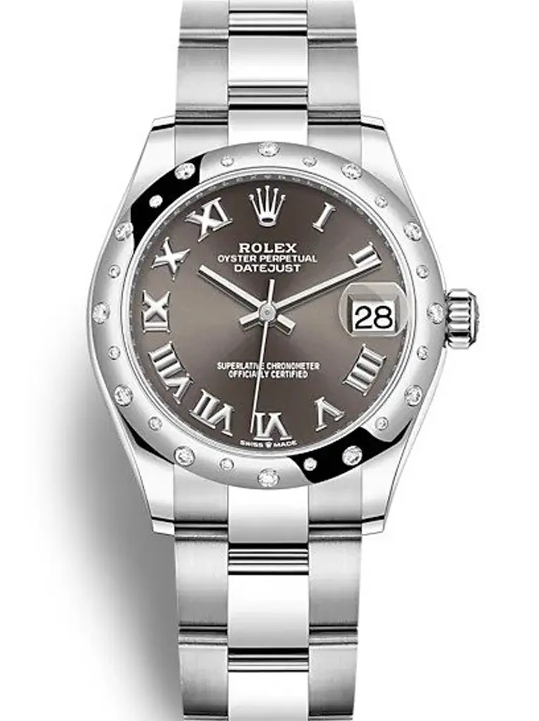 Rolex Datejust 31mm Dark Grau Zifferblatt 278344rbr