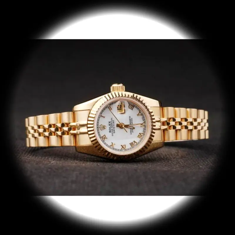 Rolex Lady-Datejust SRL100 Schweizer Replica 28mm — Handgelenksaufnahme