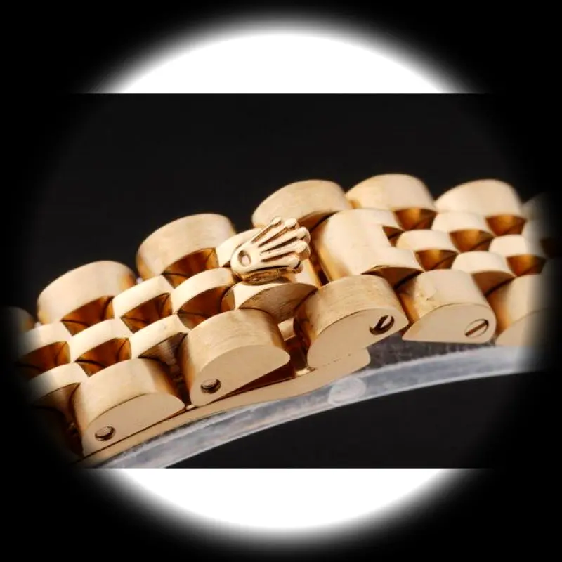 Rolex Lady-Datejust SRL100 Superclone Zifferblatt in weiß — Lünette-Makro