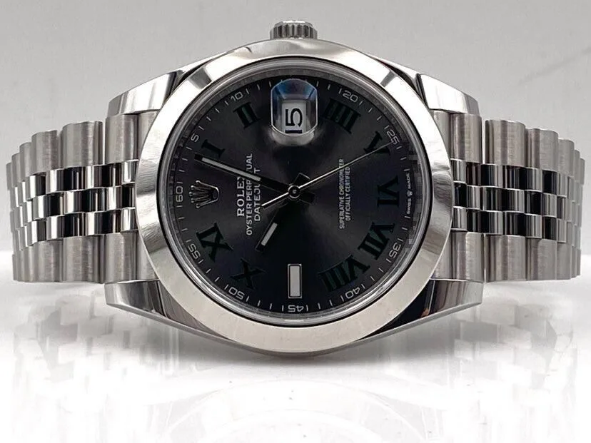 datejust 42000 Super Clone — Gehäusebodenansicht