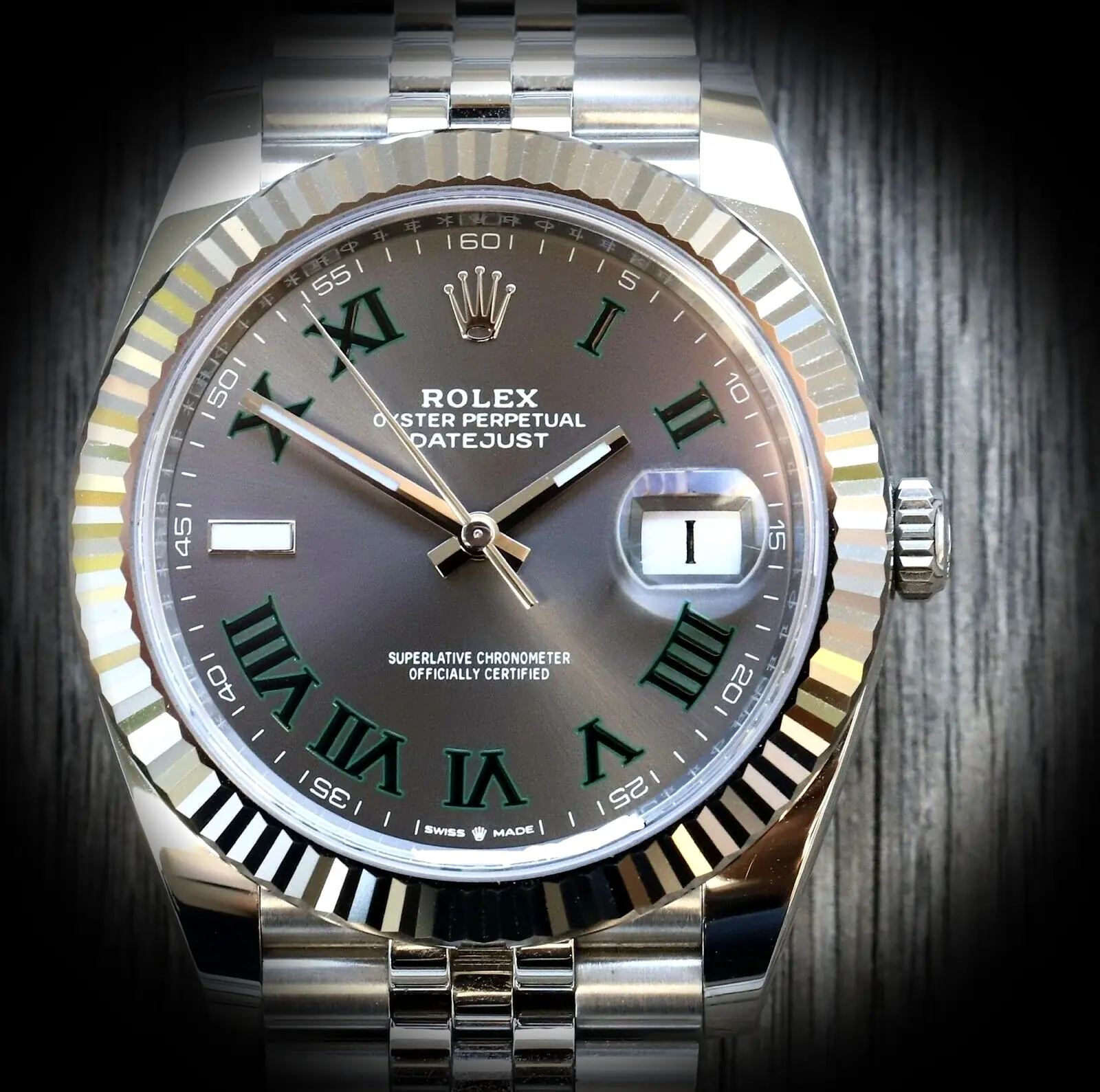 Datejust 126334 Schweizer Replica 41mm — Vorderansicht