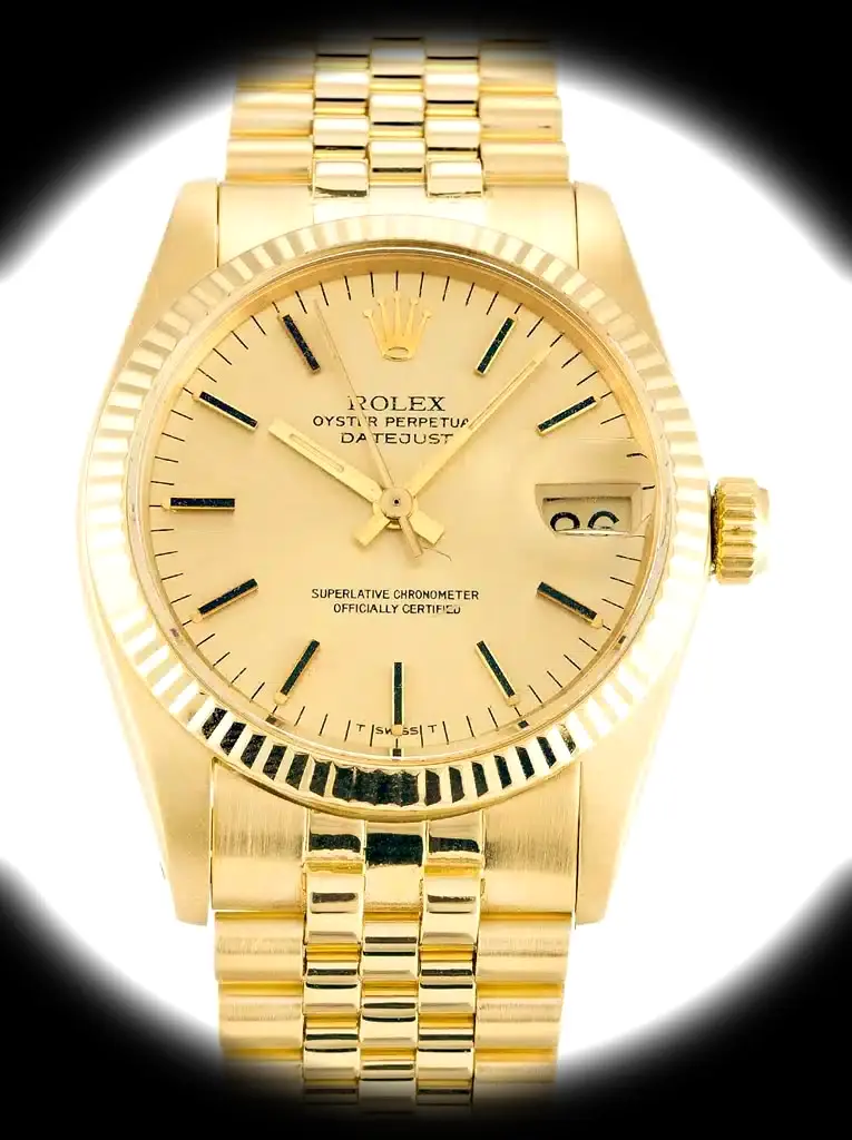 Datejust 6827 Schweizer Replica 30mm — Zifferblatt-Nahaufnahme