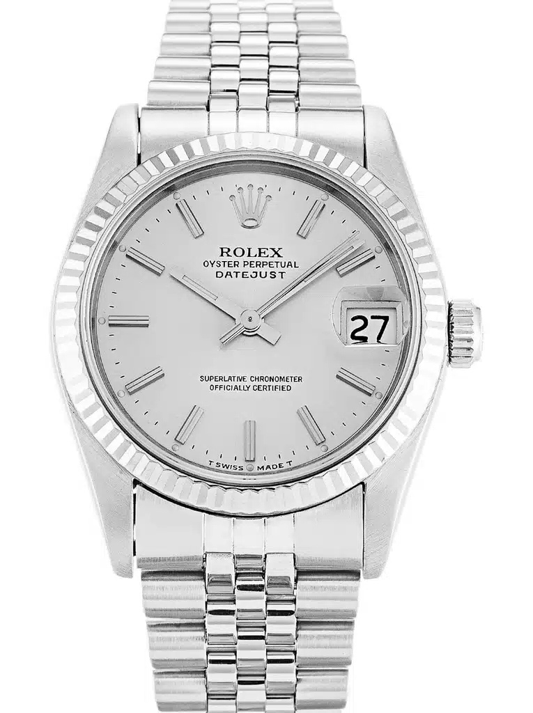 Rolex Datejust 68274 Nachbau 31mm — Zifferblatt-Nahaufnahme