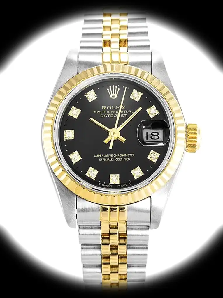 Datejust 69173 Superclone 26mm — Zifferblatt-Nahaufnahme