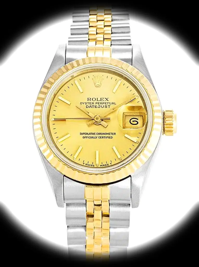 Rolex Datejust 69173 1:1 Super Clone 26mm — Zifferblatt-Nahaufnahme