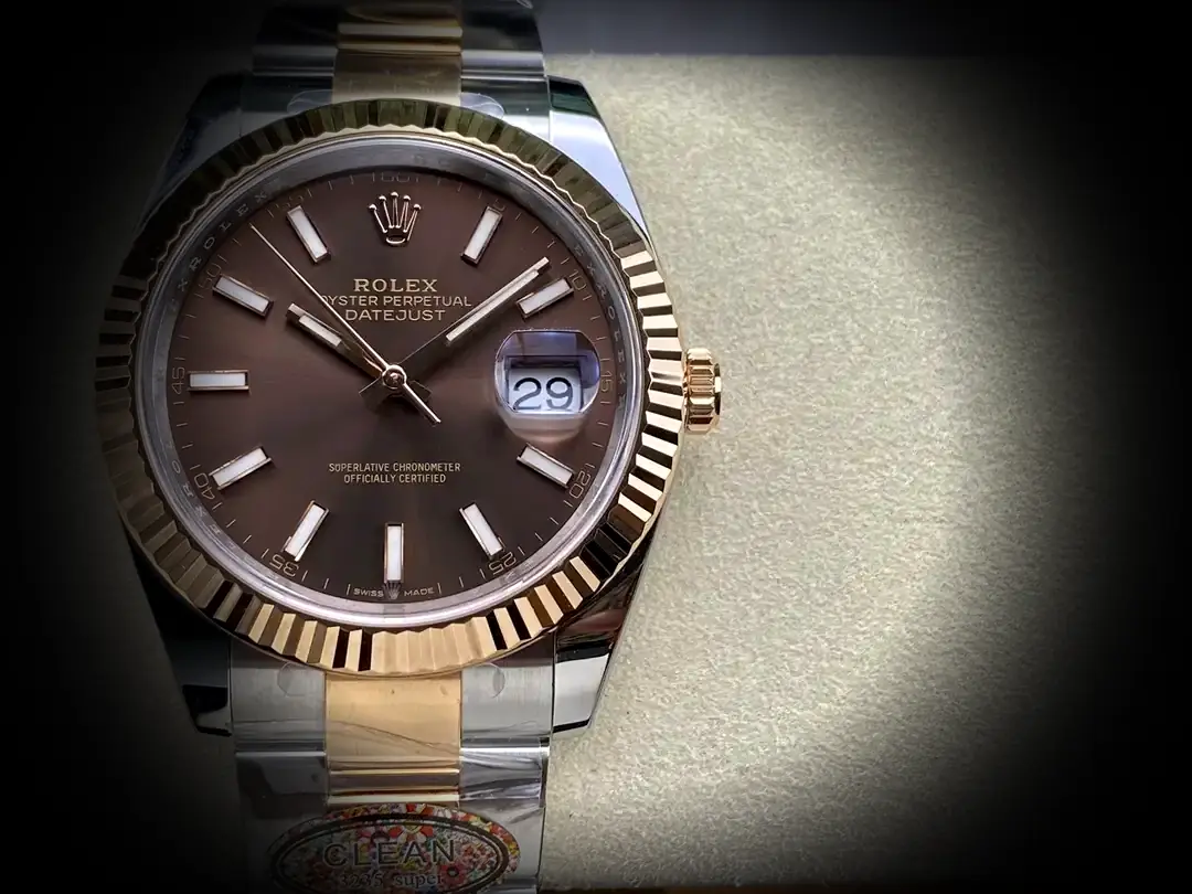 Datejust m126331 Schweizer Replica 41mm — Zifferblatt-Nahaufnahme