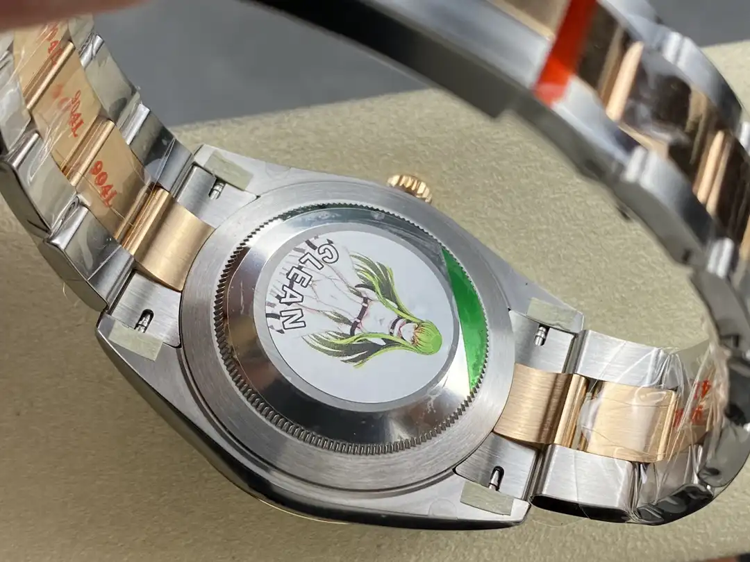 Datejust m126331 Replica 41mm — Krone und Gehäuse Detail