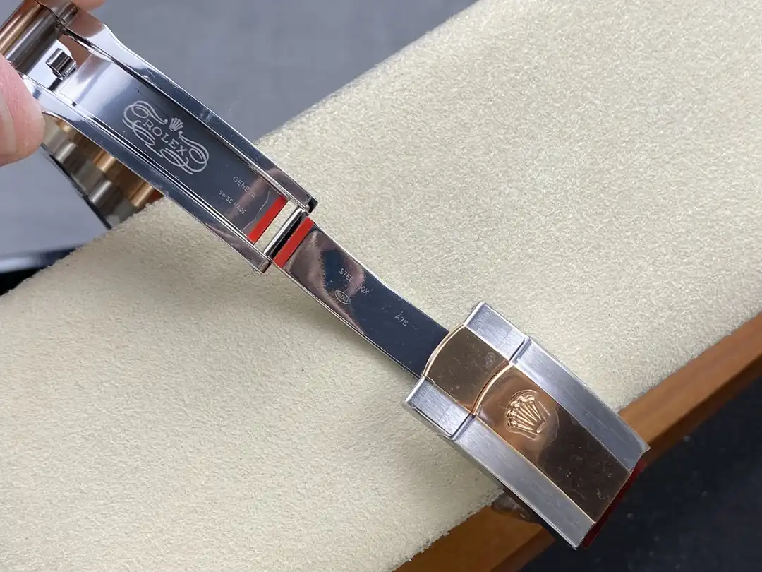 Datejust m126331 1:1 Replica Zifferblatt in schokolade — Schrägansicht